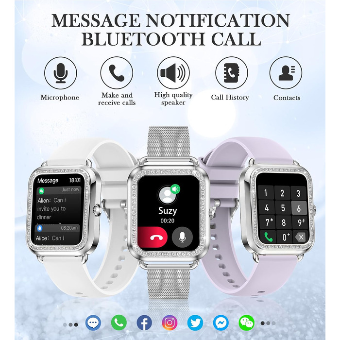 Смарт-годинник I52 Smartwatch сріблястого кольору