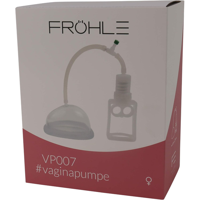 Насос вагінальний Frohle VP007 Solo Professional, прозорий (1 шт.)