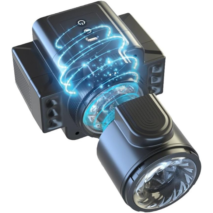 Електричний мастурбатор для чоловіків Jomyu з телескопічною функцією, ротацією та вібрацією - секс-іграшка для соло, масаж пеніса