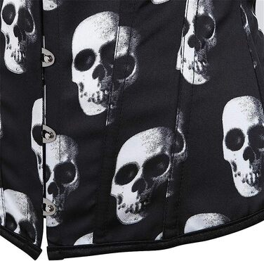 Жіноче корсетне тіло Adelce з квітковим принтом, 7XL, стильний вінтажний дизайн, для створення сексуального образу