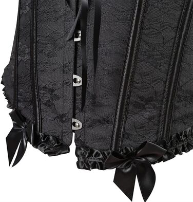 Корсет-корсет Grebrafan для жінок, чорний (42-44)