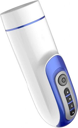 Електричний масажер для чоловіків з 7 режимами вібрації та підігрівом. Стимулятор пеніса. Інтимна іграшка для дорослих.