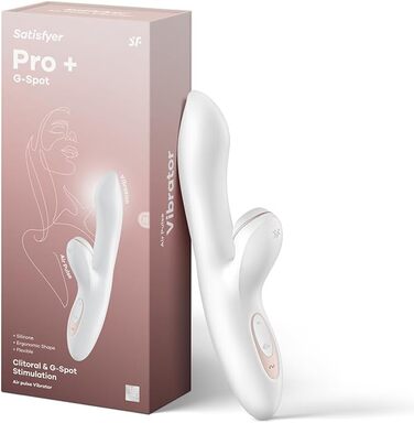 Вібратор Satisfyer Pro G-Spot Rabbit | 11 рівнів інтенсивності, 10 програм вібрації | Водостійкий (IPX7) | Для жінок