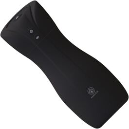 Масажер для чоловіків з 10 режимами вібрації, 4 режимами насосу та функцією нагріву - чорний