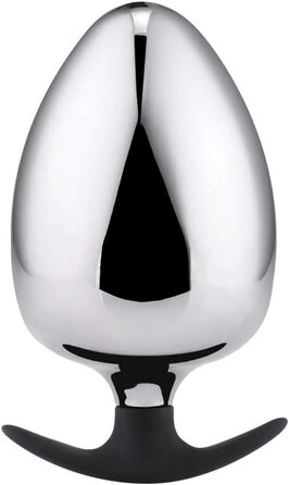 Анальний плагін з нержавіючої сталі, великий анальний ділдо для чоловіків та жінок, масажер простати, іграшка для БДСМ, анальний стимулятор