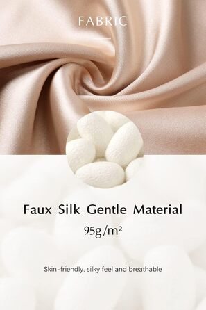 Халат BABEYOND з атласу, довгий, шовковистий, з мереживом, для наречених та гостей весілля, легкий, універсальний розмір, великі розміри, колір шампань