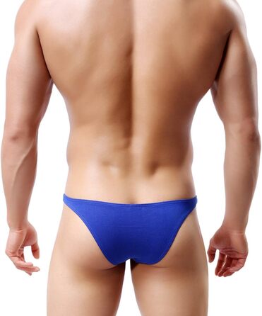 Чоловіча труси QiaTi: танга, сліпи, боксери (8 шт. в упаковці) - M