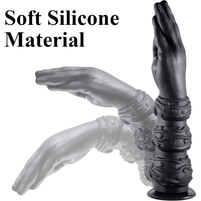 Анальний дилда 33.5 см, велика, чорна з потужним присоском, для жінок, лесбійок та чоловіків