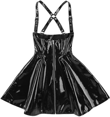 Жіноча нічна сорочка-комбінезон KHDFYER, сексуальний наряд для клубу та виступів, чорний колір