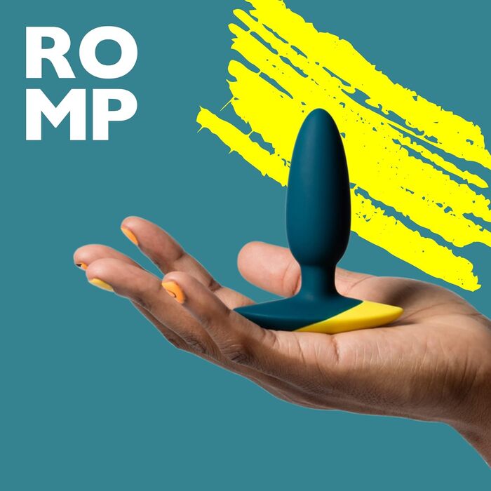 Вібруючий анальний пробка-стимулятор простати ROMP Bass — силіконовий анальний плаг з 6 режимами інтенсивності, водонепроникний та зарядний, для чоловіків, жінок та пар