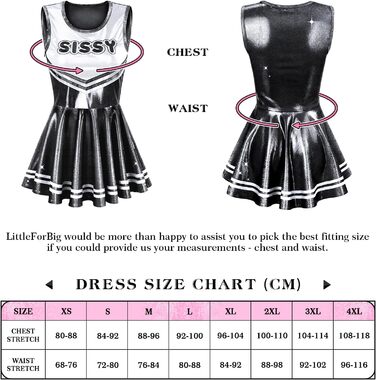 Комбінезон без рукавів LittleForBig для жінок, челідер, сісі, блискучий, металік, облягаючий, міні-сукня, рожевий/магента/чорний, 3XL