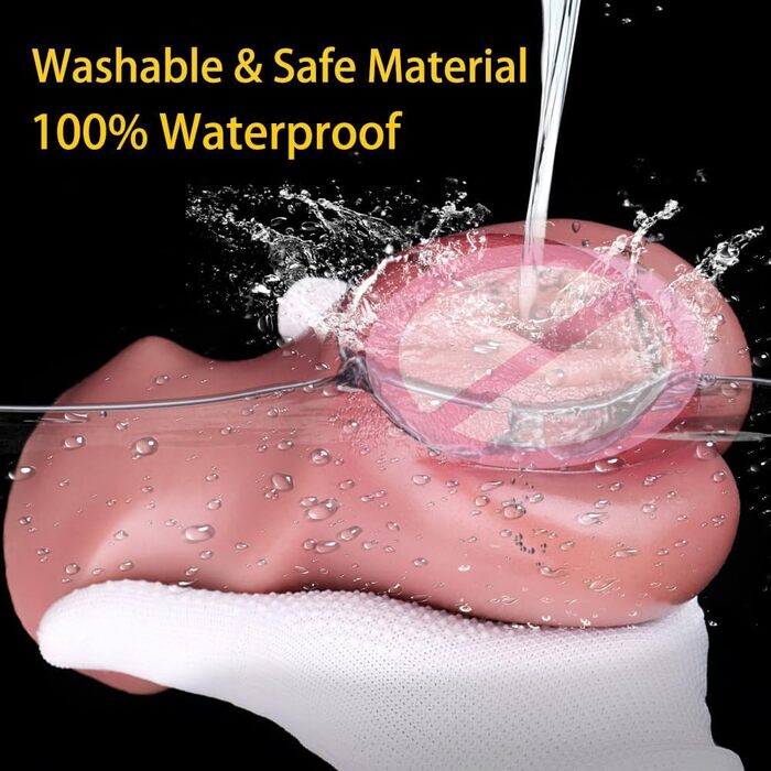 Реалістичний мастурбатор з 3D-вагіною та кліторісом для чоловіків | Імітація жіночого оргазму та бризок