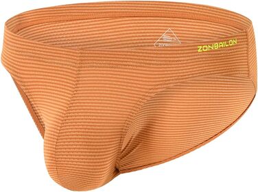 Чоловічі труси ZUOAIYIN з великою сіткою. Сексуальна білизна для чоловіків, виготовлена з поліестеру та спандексу. Розмір XL, колір: абрикосовий.