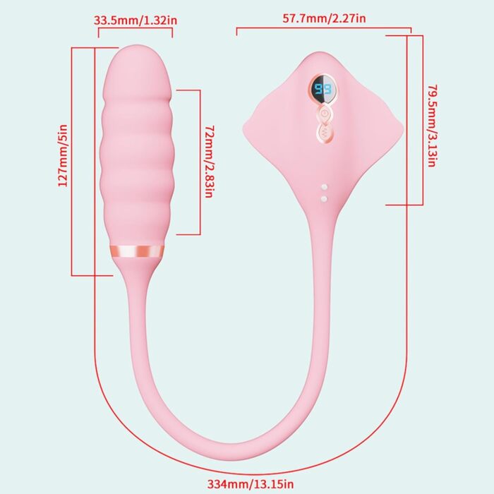 Віброяйце для жінок: аналізатор, вібратор G-точки, аналізатор для дорослих. Іграшка для самостійного задоволення
