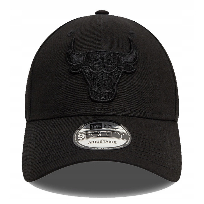Кепка New Era Chicago Bulls NBA 9FORTY, чорна