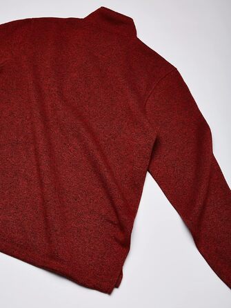Чоловічий флісовий світшот Wrangler Authentics з чверть-зипр застібкою, довгий рукав, колір Bossa Nova, розмір 3XL
