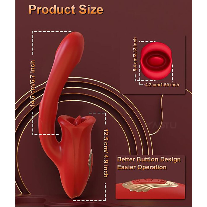 Вібратор JFRong Silikon 3-в-1 Кролик з 10 режимами вібрації, стимулятор G-точки та ануса, для жінок та пар