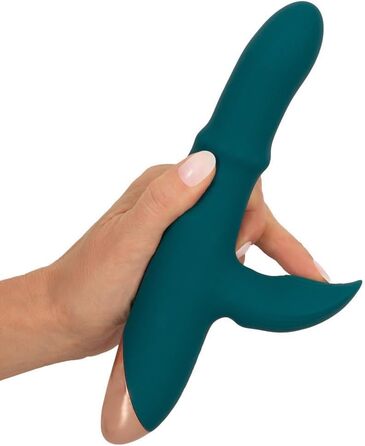 Вібратор You2Toys Thumping Rabbit, Зелений, 12.4 см