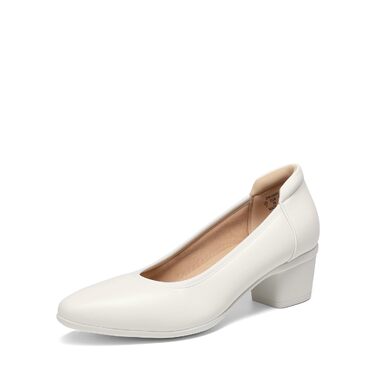 Жіночі туфлі-човники Dream Pairs з закритим носком, білі, розмір 36.5 EU