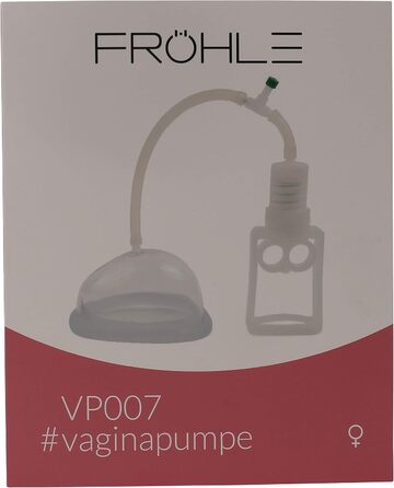Насос вагінальний Frohle VP007 Solo Professional, прозорий (1 шт.)