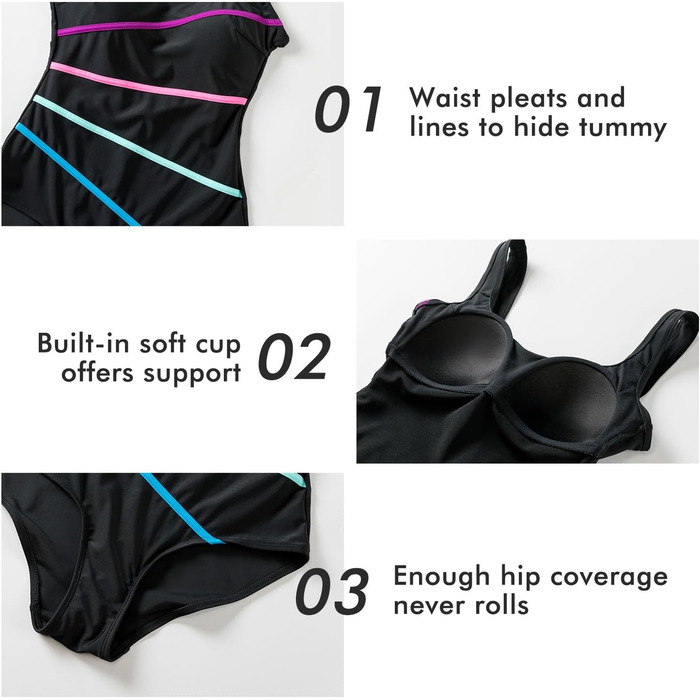 DELIMIRA купальник великого розміру, модель