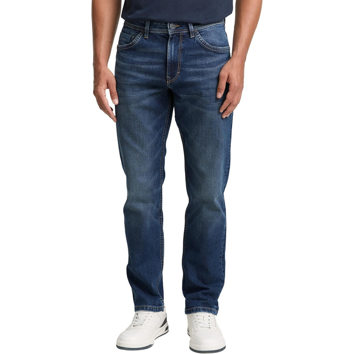 Чоловічі джинси Tom Tailor Josh Regular Slim, колір Mid Stone Wash Denim, розмір 33W/34L