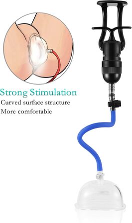 Вакуумна вагінальна насос HXLXW - стимулятор клітора, масажер для жінок, SM іграшки для дорослих