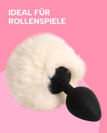 Анальний вібратор Be My Bunny з пультом, 10 режимів, USB-зарядка для чоловіків та жінок