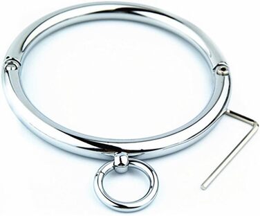 Металевий намисто-чокер Genmine з кільцем (внутрішній діаметр 120 мм)