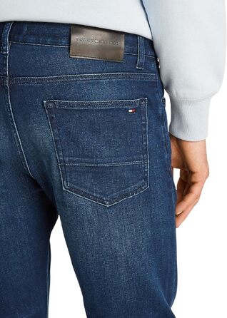 Чоловічі джинси Tommy Hilfiger Bleecker Flex Mohave Indigo Slim Fit, темно-сині