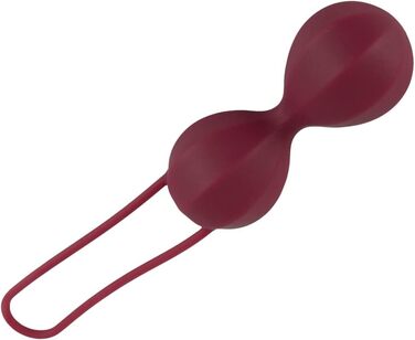 Набір для тренування м'язів тазового дна Orion Liebeskugel - інтенсивний набір кулі для тренування з текстурованою поверхнею, обертаються всередині, для початківців та досвідчених, рожевий (1 комплект)