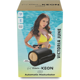 KIIROO Keon - Автоматичний мастурбатор для чоловіків з інтерактивним контентом FeelMe AI, до 230 імпульсів/хв, бездротовий