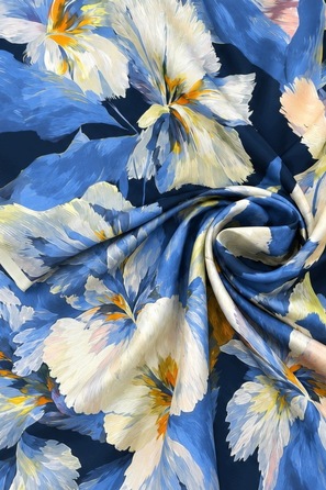 Шовкова хустка LADORENA мікс візерунків