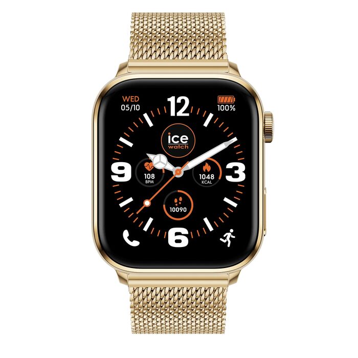 Смарт-годинник ICE-WATCH Ice Smart 3.0 Black Milanese, AMOLED 1.78