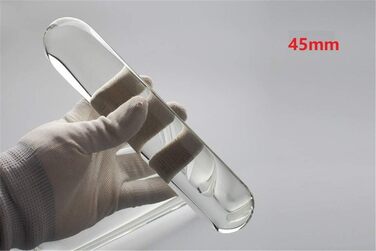 Анальний ділдо з скла OnundOn, 23 см, діаметр 4.5 см