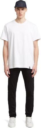 Чоловічі джинси G-Star RAW 3301 Slim Fit — вузькі сині джинси