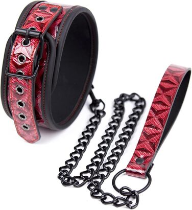 Шкіряне намисто SM з повідком, ланцюги бонджаж, еротика, іграшки для сексу, фетіш, намисто для бонджажу, іграшки для сексу для пар, початківців та професіоналів