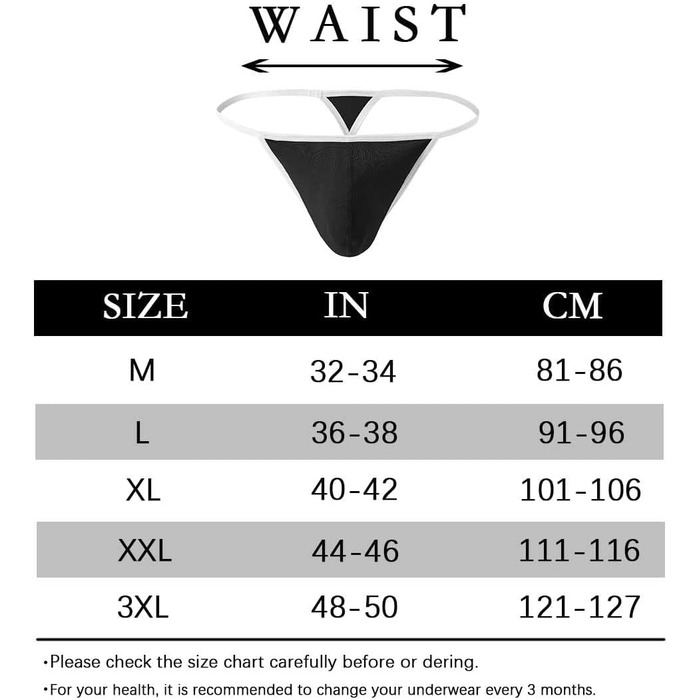Танга з сіткою для чоловіків Eastisch, чорний колір, розмір XL. М'який та сексуальний дизайн