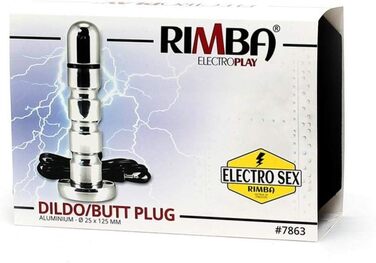 Дildo з металу срібного кольору, 1 шт. - Erotic Fashion RA7863