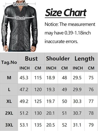 Чоловіча прозора футболка Panegy з мереживом та сіткою, чорна (M)