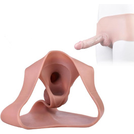 Силіконовий реалістичний презерватив-чоботок з анатомічною структурою для чоловіків, 5 стилів, збільшувач статевого члена, сексуальна іграшка (8501)