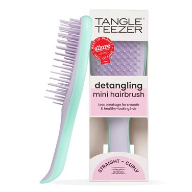 Дитяча щітка для волосся Tangle Teezer The Ultimate Mini — розплутувач для вологого волосся, зменшує ламкість та вузли, колір Wisteria Leaf (Гліцинія), 1 шт.