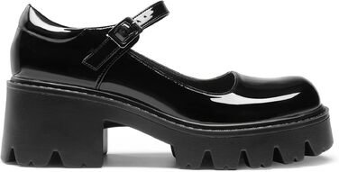 Жіночі туфлі Mary Jane на масивній платформі DREAM PAIRS, чорні (розмір 40 EU)