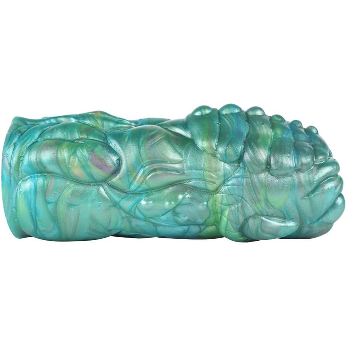 Іграшка для чоловіків Jixaxe Alien Monster - реалістична мастубаційна іграшка з вагінальним та анальним отвором, компактна, 3D, для соло