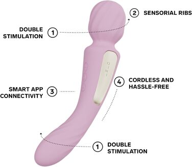 LELO SWITCH: жіночий вібратор з Bluetooth, 12 режимів, рожевий