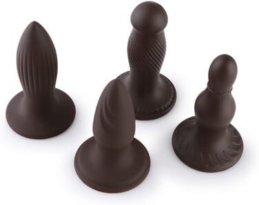 Анальні стимулятори Anale Stecker: 4 розміри, стимулятор G-точки, масаж простати, іграшки для дорослих