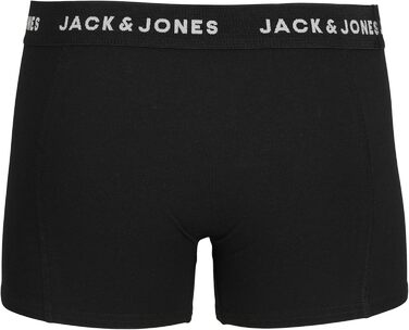 Труси чоловічі JACK & JONES JACHUEY, 7 шт. в упаковці, чорно-білі