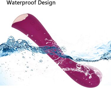 Вібратор Rabbit для стимуляції G-точки та клітора, 10 режимів, червоний