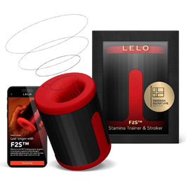 LELO F2S Ausdauertrainer: чоловічий мастурбатор з App, 14 режимів та AI, Teal/Red