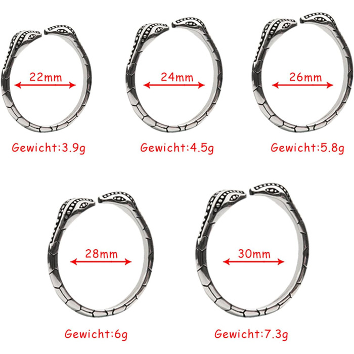 Набір з 3 шт. металевих пеніс-кілець Soarvlorfy (26 мм) – для чоловіків, інтимна іграшка, фіксація, бондінг